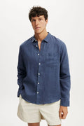 EDDY DROPS #5552 Men Long Sleeve Shirt