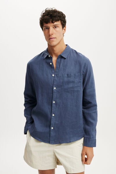 EDDY DROPS #5552 Men Long Sleeve Shirt